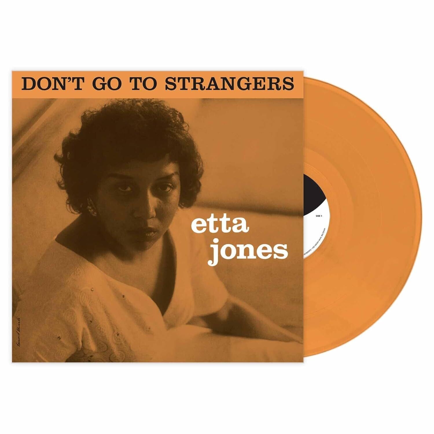 Etta Jones - Don't Go To Strangers (Orange Vinyl)