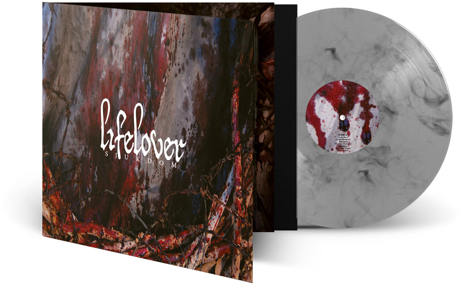 Lifelover - Sjukdom - Silver/Black (Silver Vinyl)