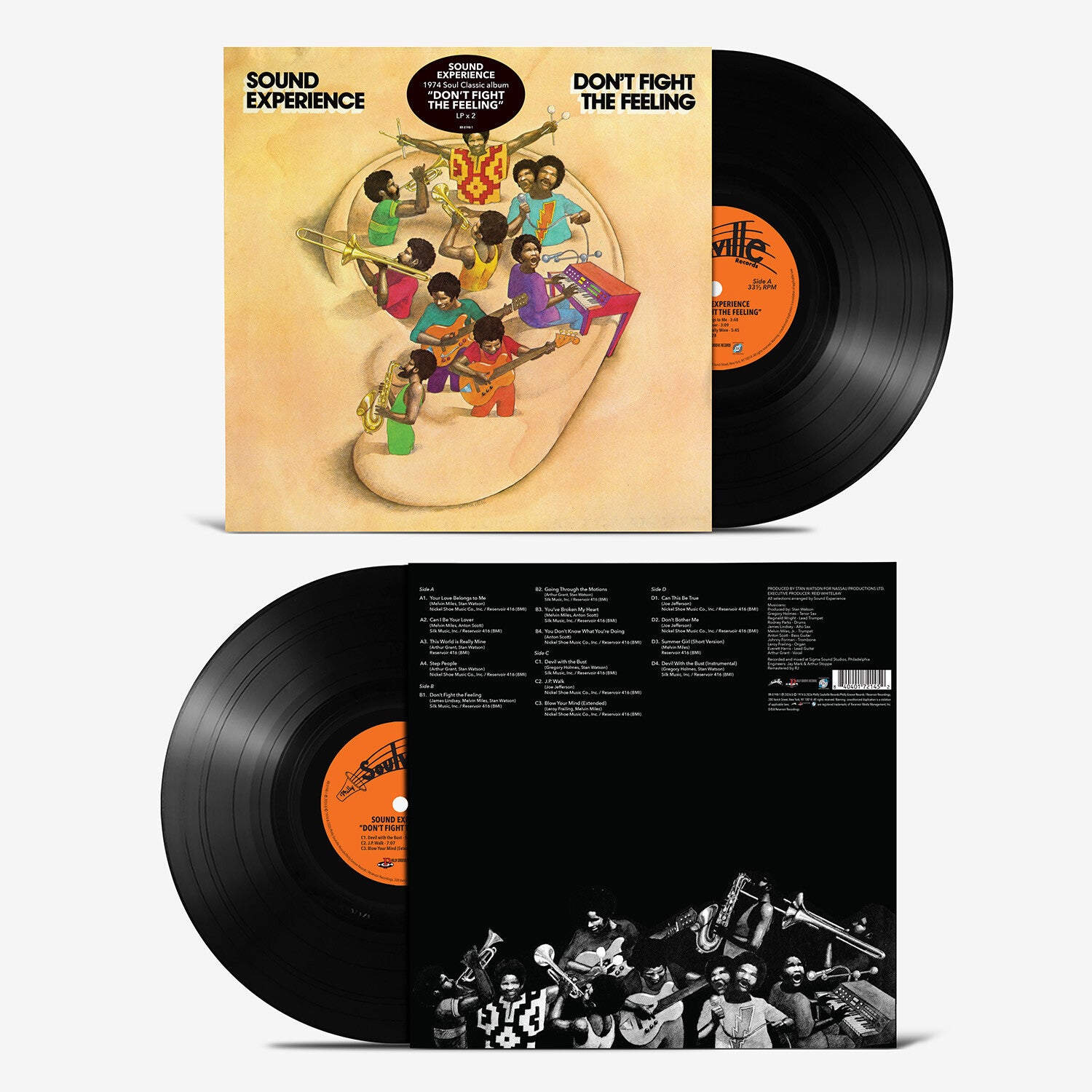 Sound Experience - Don't Fight the Feeling 2xLP (Reissue)