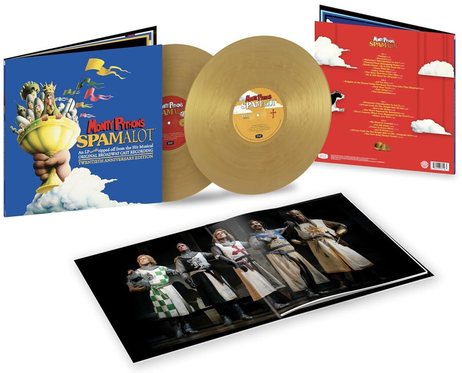 Spamalot / O.B.C.R. - Spamalot (Original Soundtrack) 2xLP (Gold Vinyl)