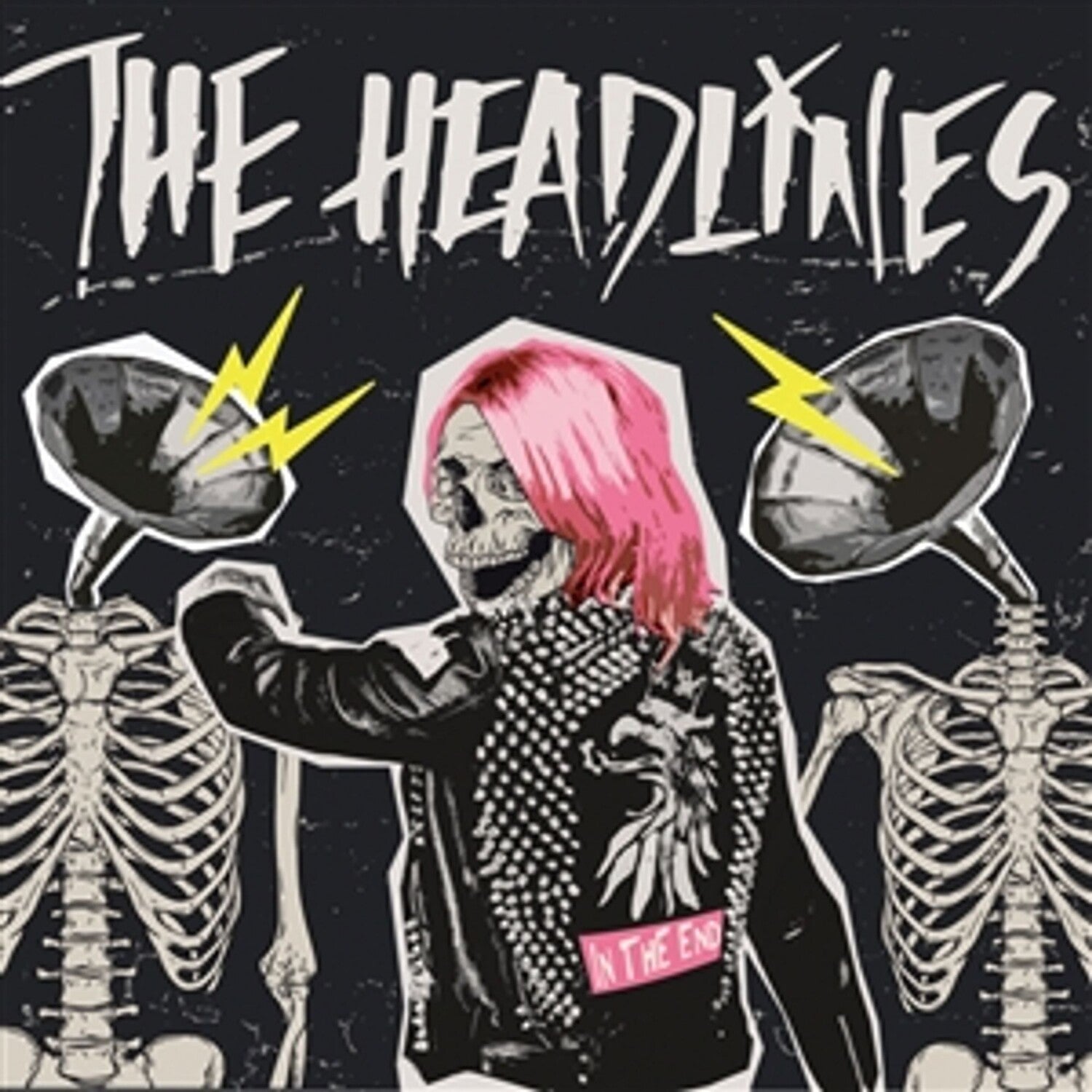 Headlines - In the End - Pink/White/Black Haze (Pink Vinyl)