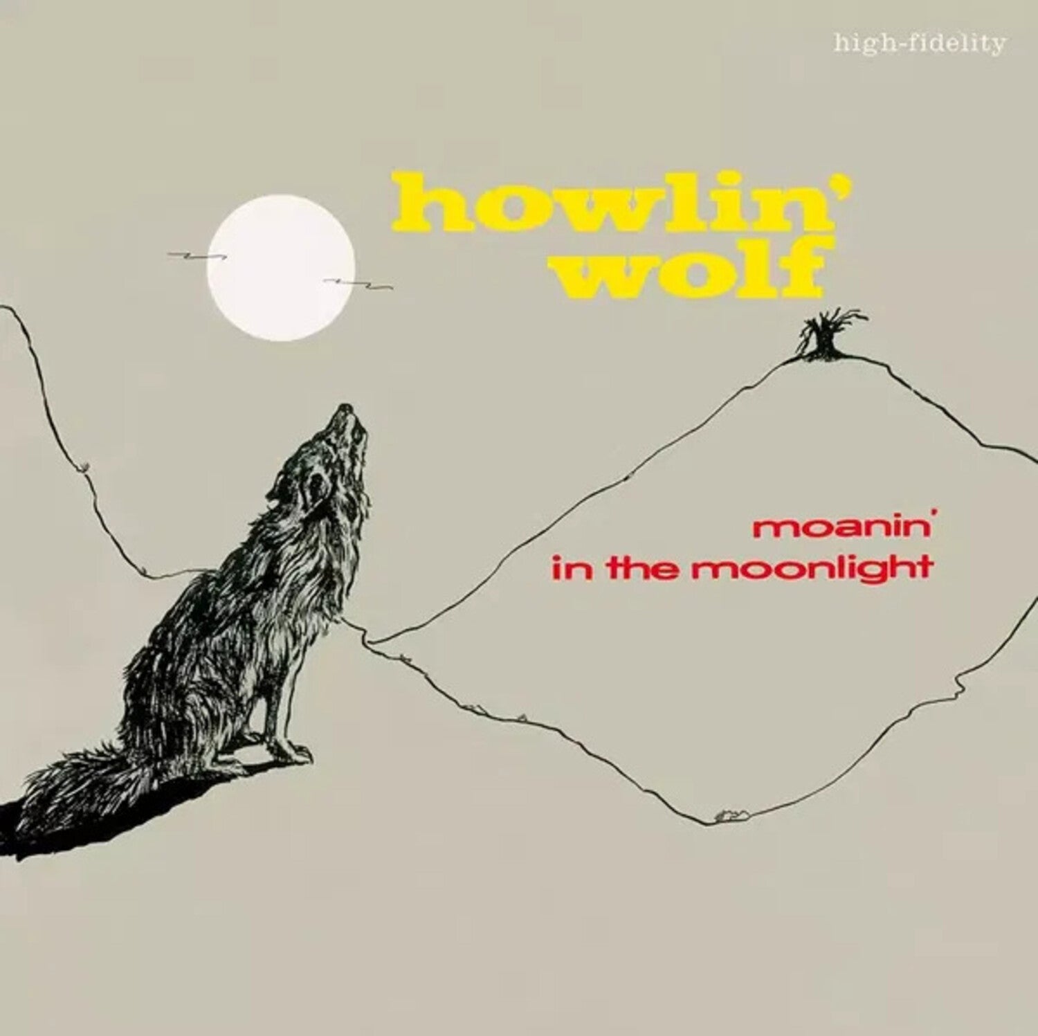Howlin Wolf - Moanin In The Moonlight - Limited 180-Gram Vinyl with Bonus Tracks (Limited Edition) — vinyl LP album cover