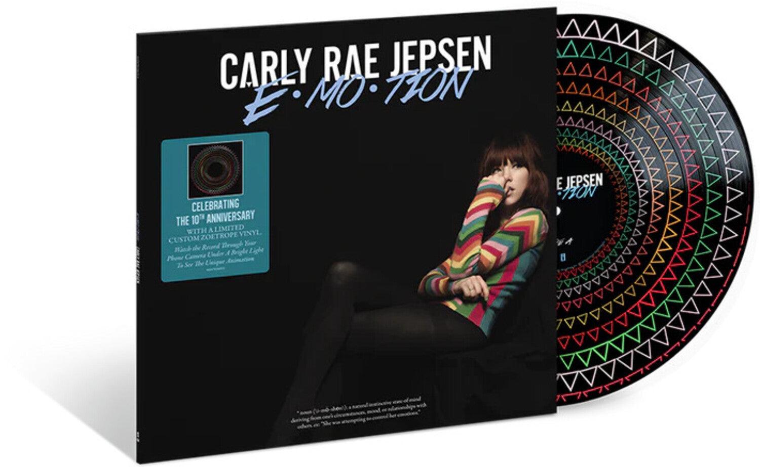 Carly Rae Jepsen - Emotion: 10th Anniversary - Limited Zoetrope Picture Disc (Limited Edition)