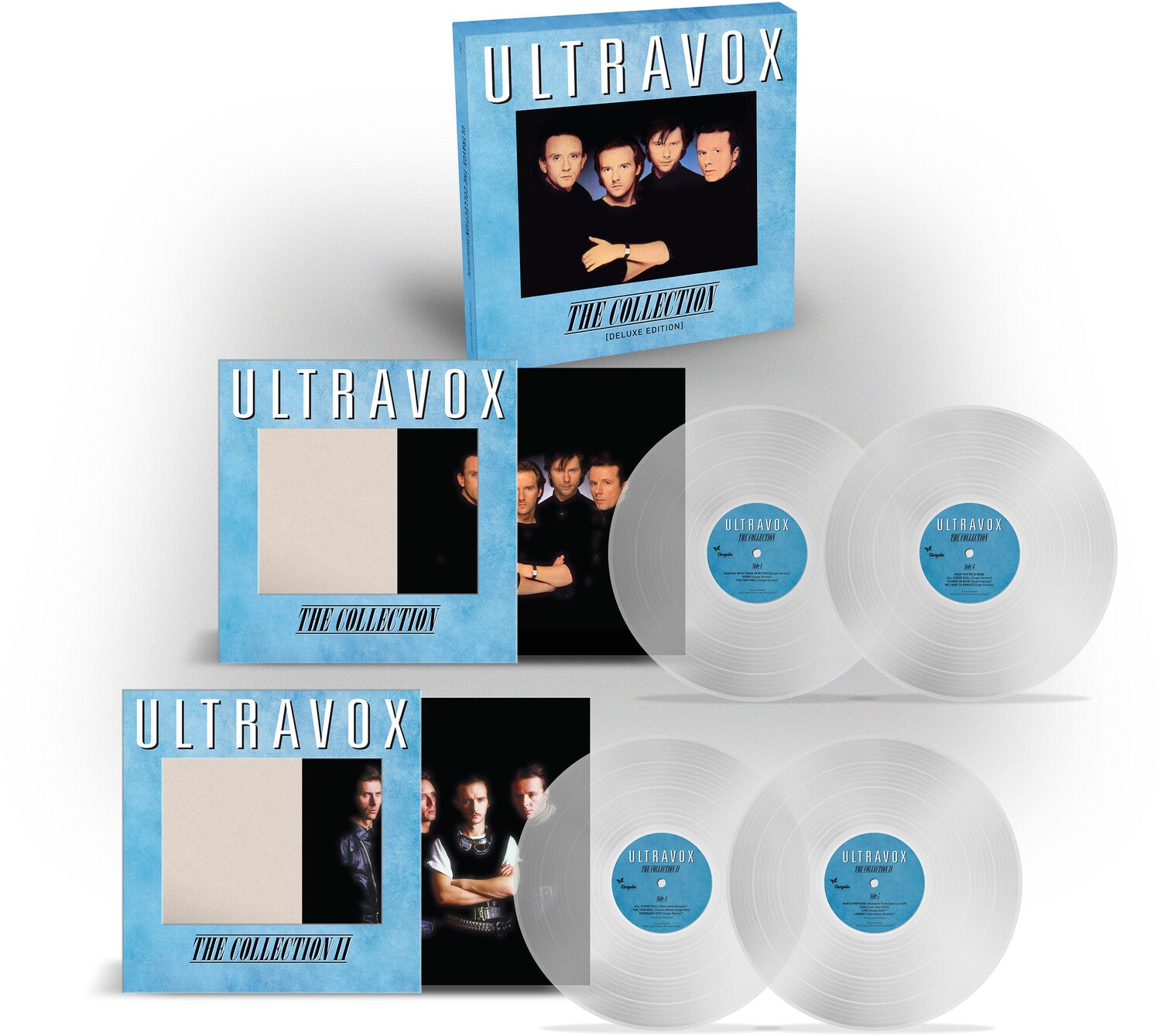 Ultravox - The Collection 4xLP (Clear Vinyl)