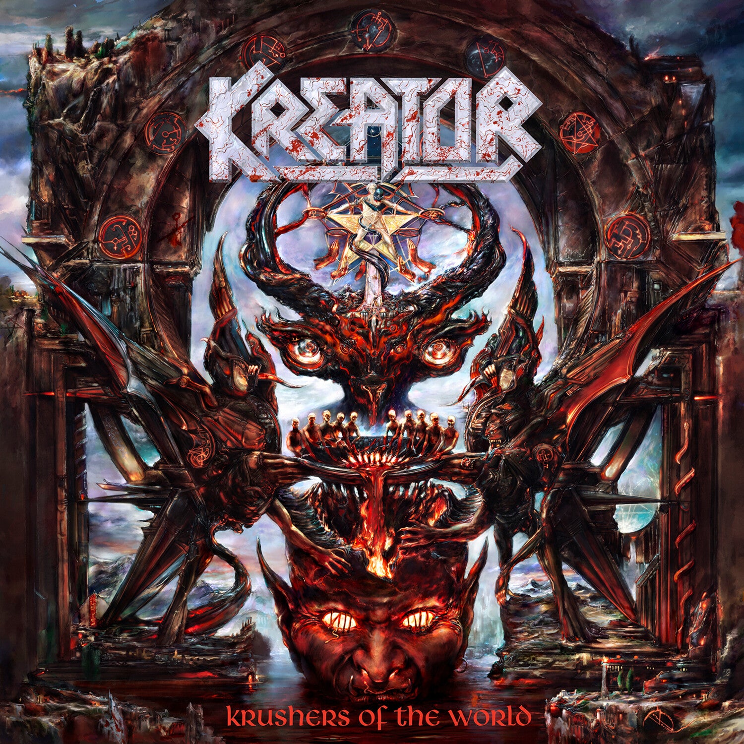 Kreator - Krushers Of The World (LP sleeve) (Red Vinyl)