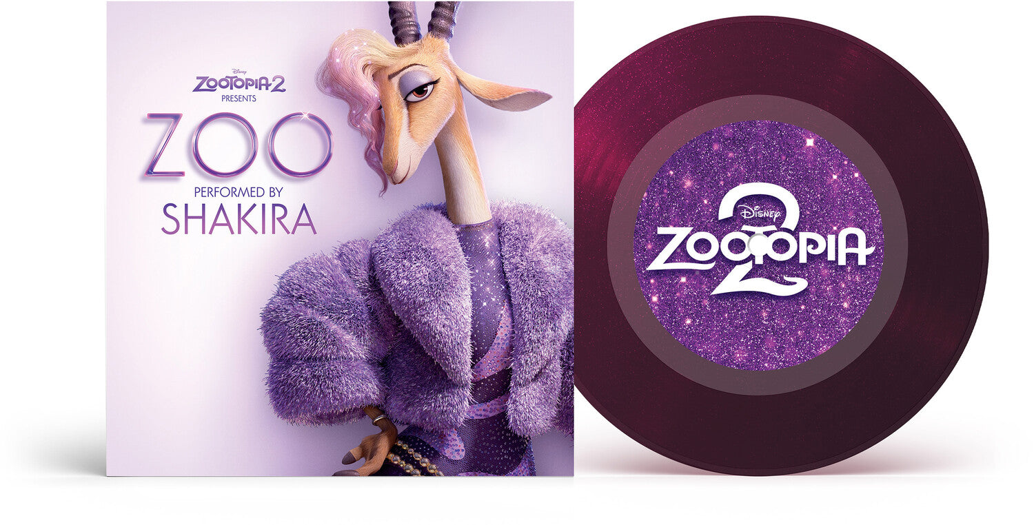 Shakira - Zoo (from Zootopia 2) (Original Soundtrack) (Clear Vinyl)