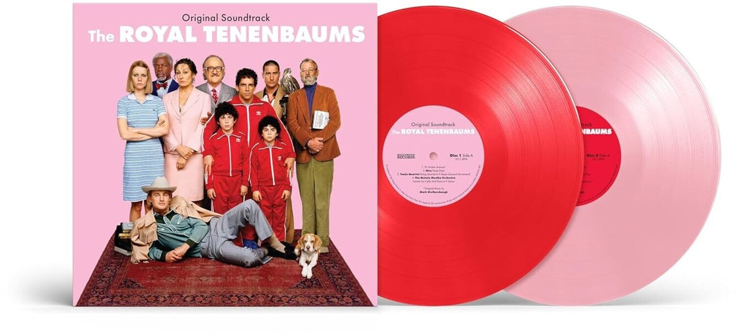 Royal Tenenbaums - The Royal Tenenbaums (Original Soundtrack) 2xLP (Red Vinyl)