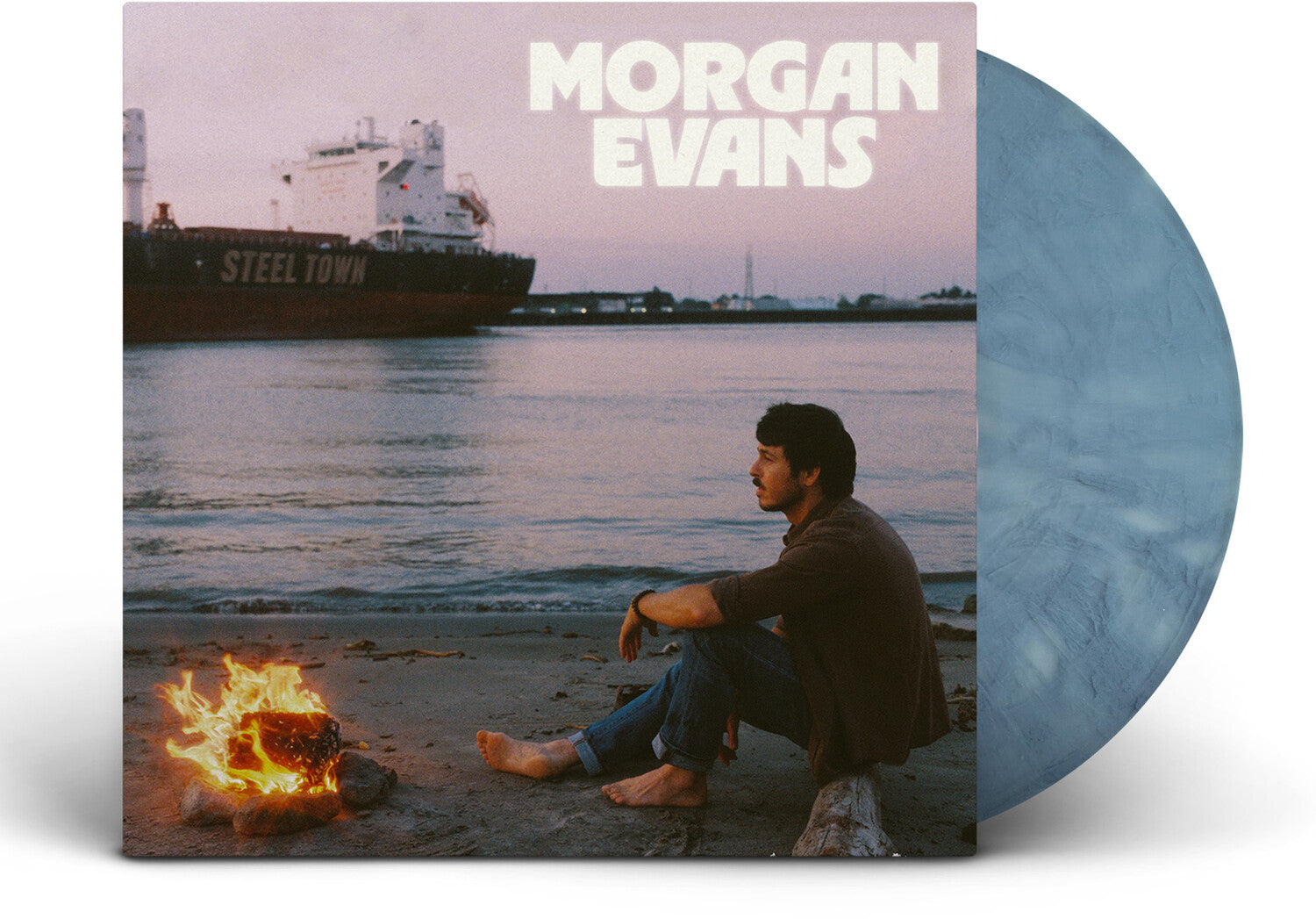 Morgan Evans - Steel Town (Blue Vinyl)