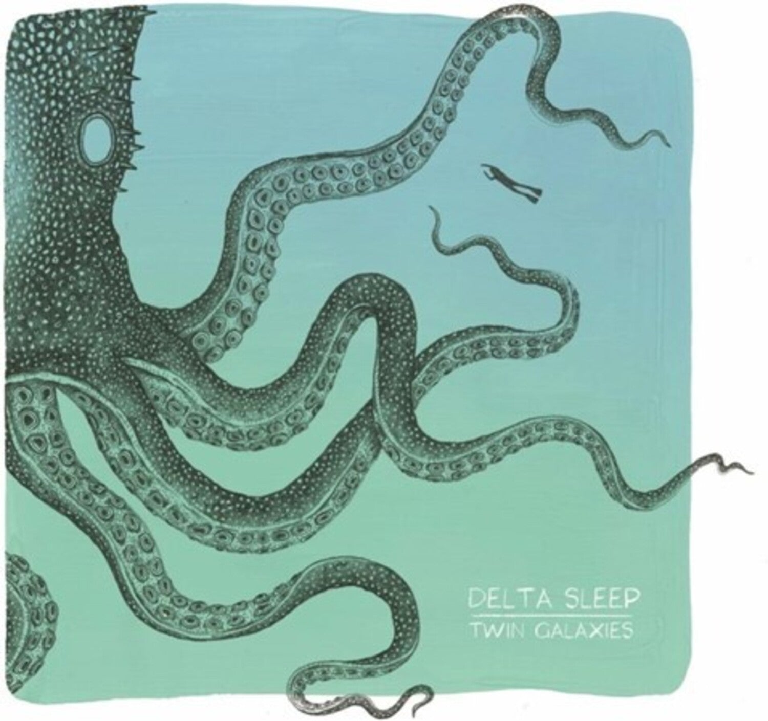 Delta Sleep - Twin Galaxies: 10 Year Anniversary - Blue & Green Colored Vinyl 2xLP (Blue Vinyl)