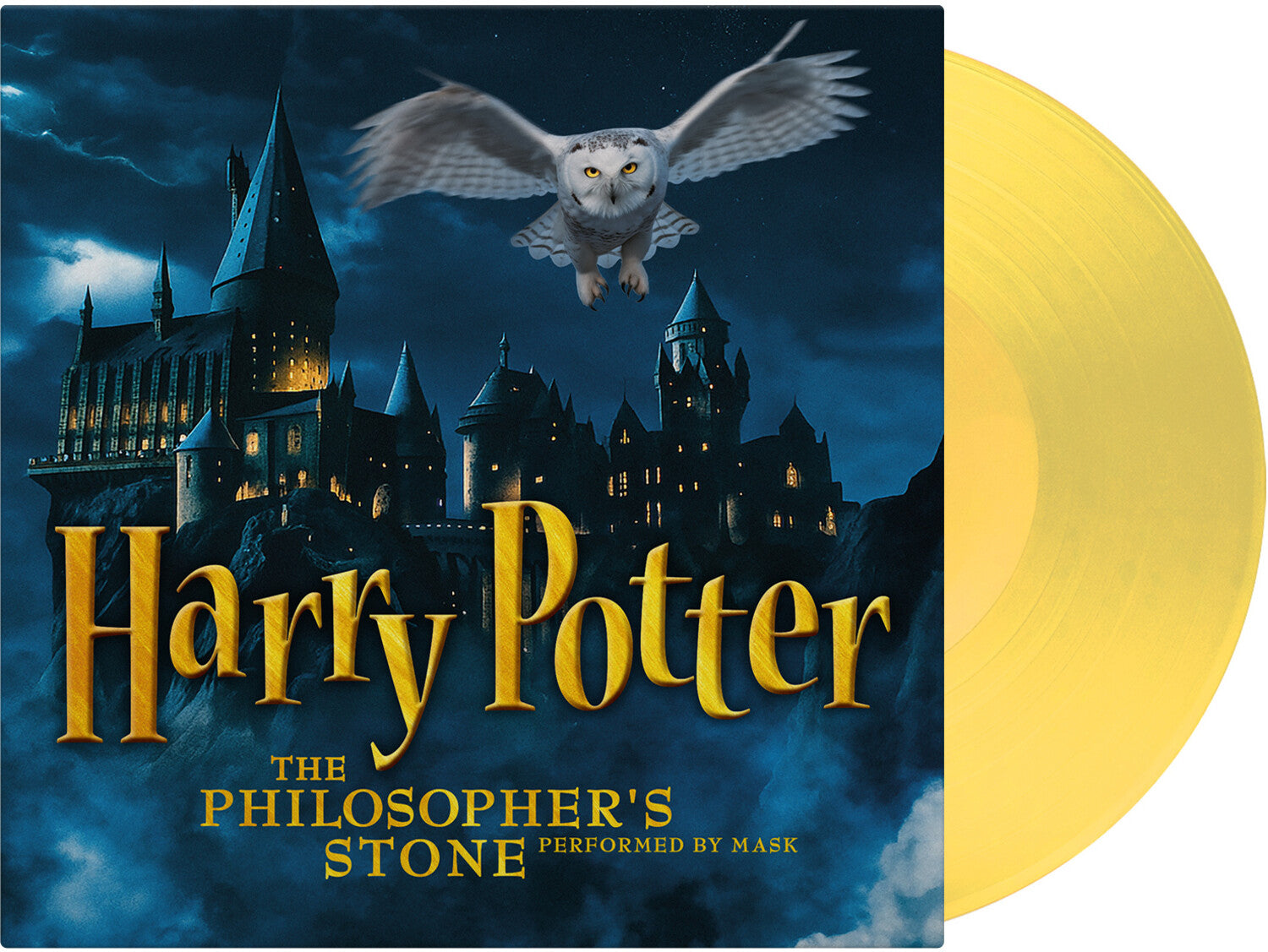 Mask - Harry Potter & The Philosopher's Stone - Ltd Transparent Yellow Vinyl (Clear Vinyl)