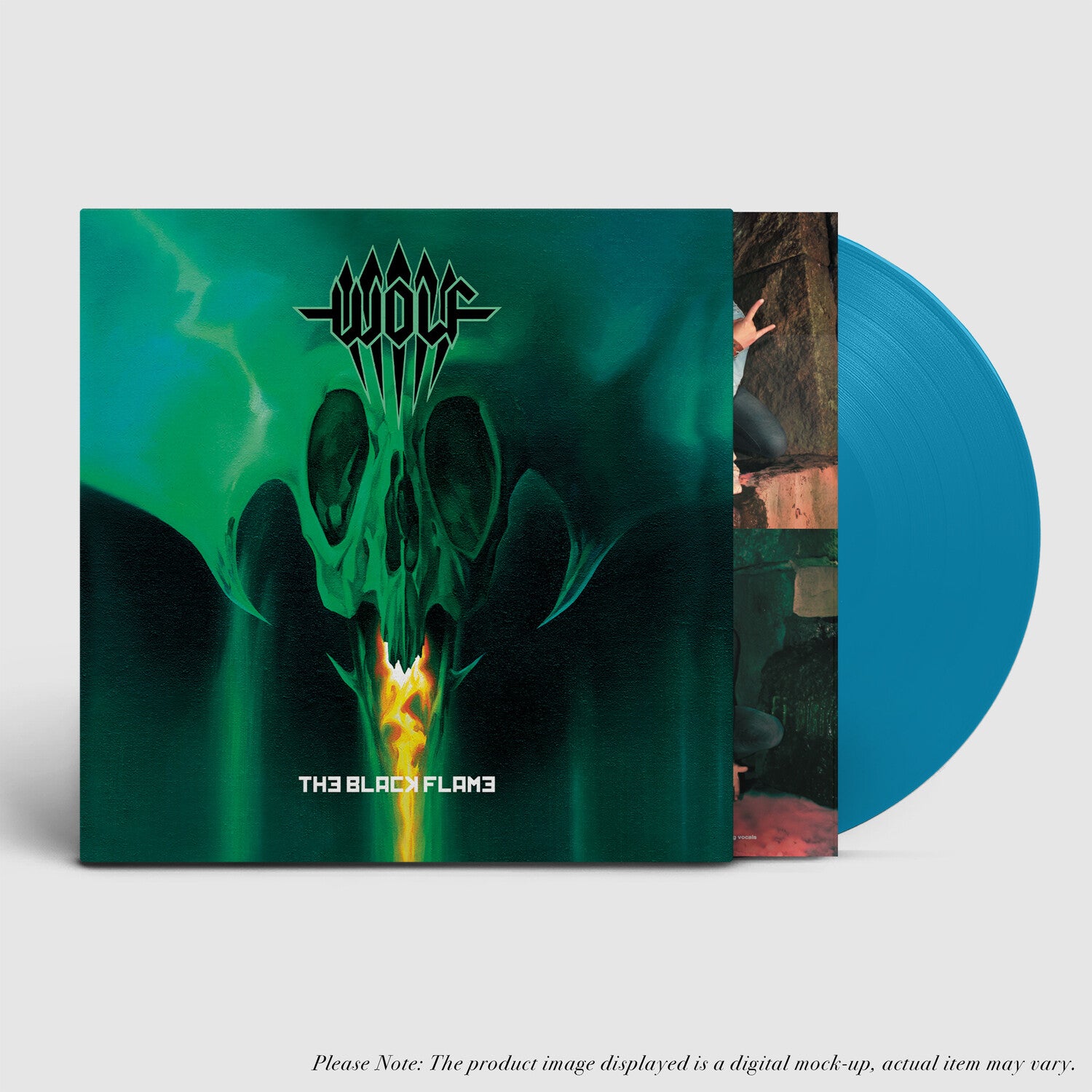 Wolf - The Black Flame (Turquoise Vinyl)