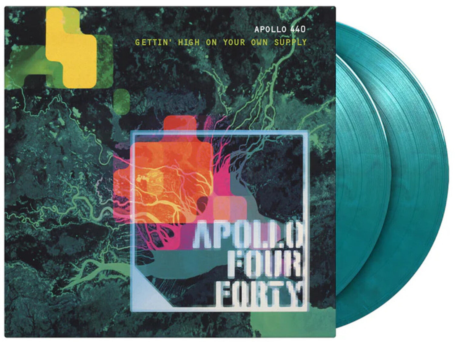 Apollo 440 - Gettin High On Your Own Supply - Limited 180-Gram Green Marble Colored Vinyl 2xLP (Green Vinyl)
