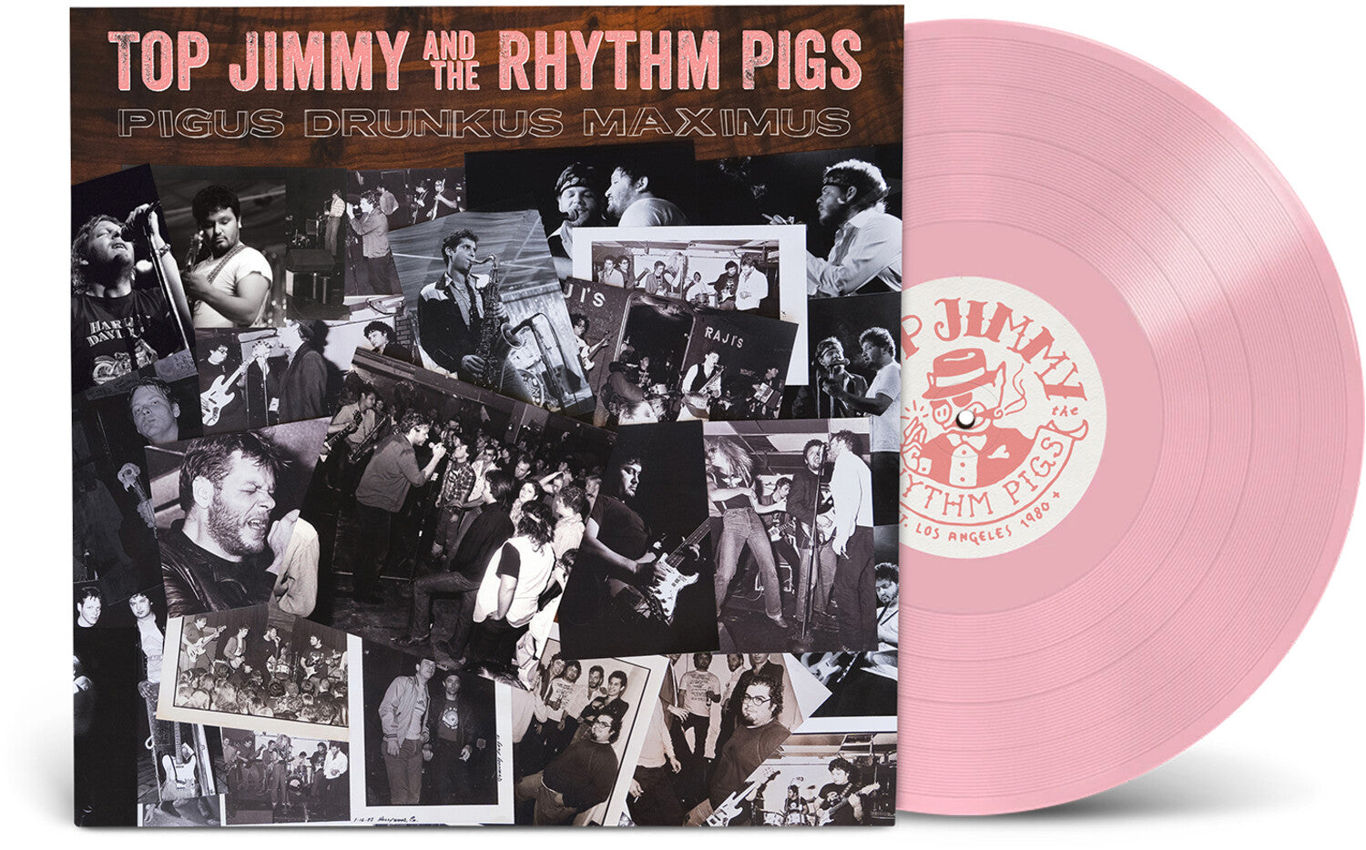 Top Jimmy & the Rhythm Pigs - Pigus Drunkus Maximus (Pink Vinyl)