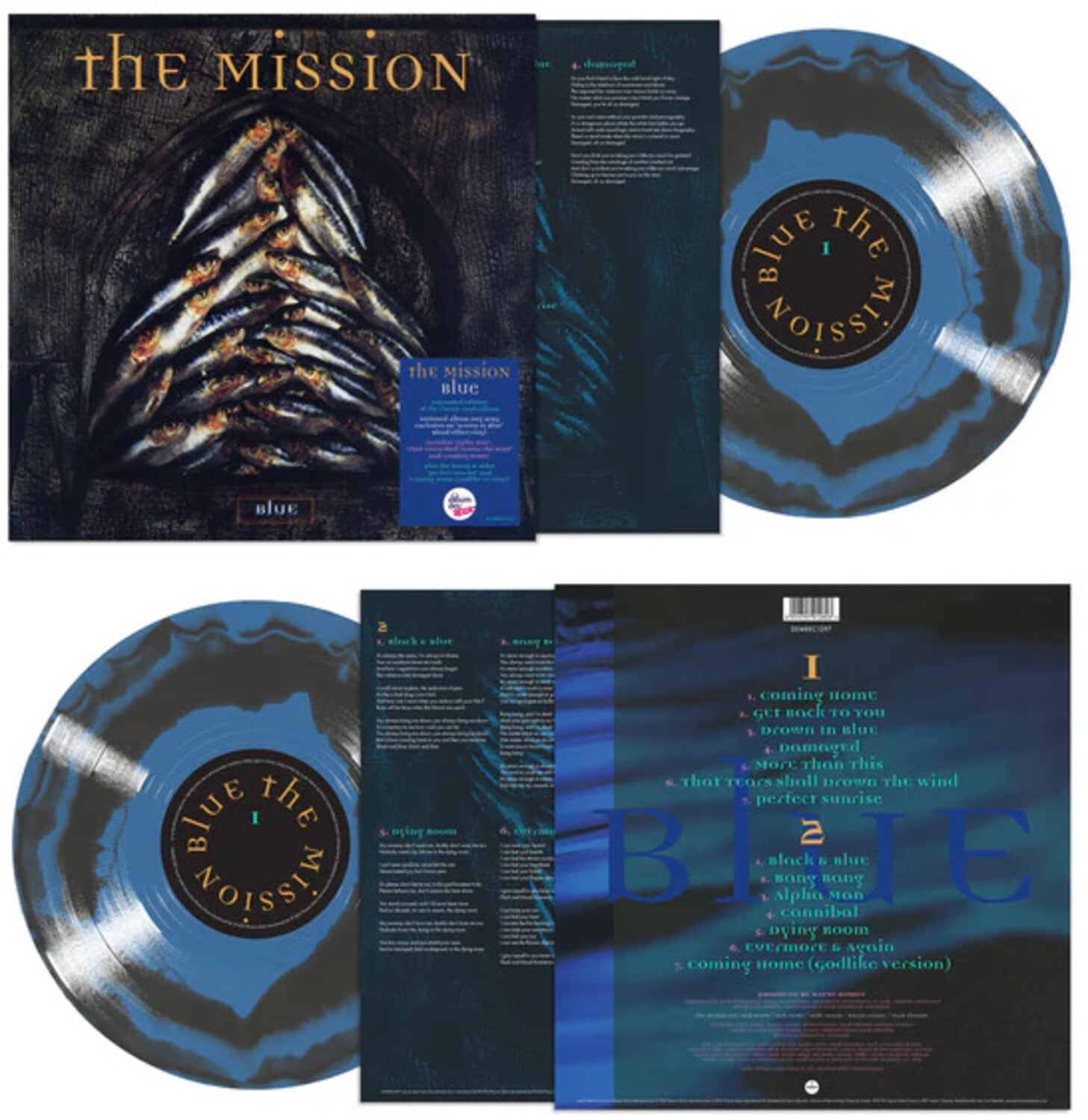Mission - Blue - 140-Gram 'Drown In Blue' Colored Vinyl (Blue Vinyl)