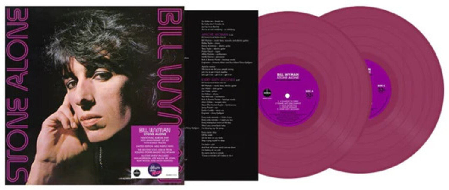 Bill Wyman - Stone Alone: 50th Anniversary - 140 2xLP (Purple Vinyl)