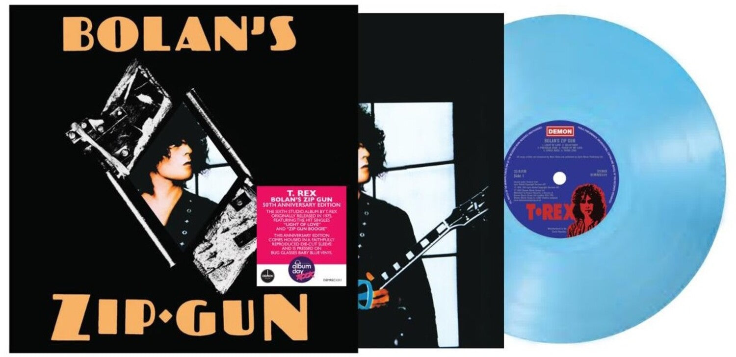 T.Rex - Bolan's Zip Gun - NAD 140gm Bug Glasses Baby Blue Vinyl (Blue Vinyl)