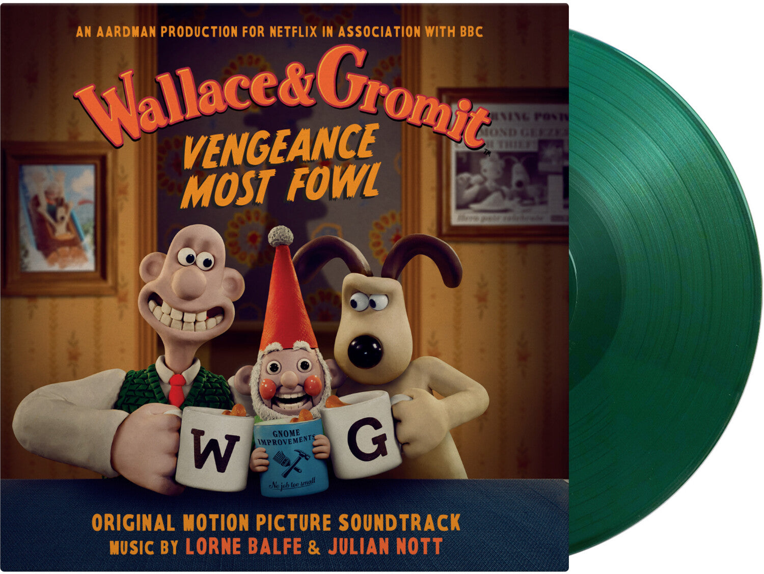Lorne Balfe - Wallace & Gromit: Vengeance Most Fowl (Original Soundtrack) (Green Vinyl)
