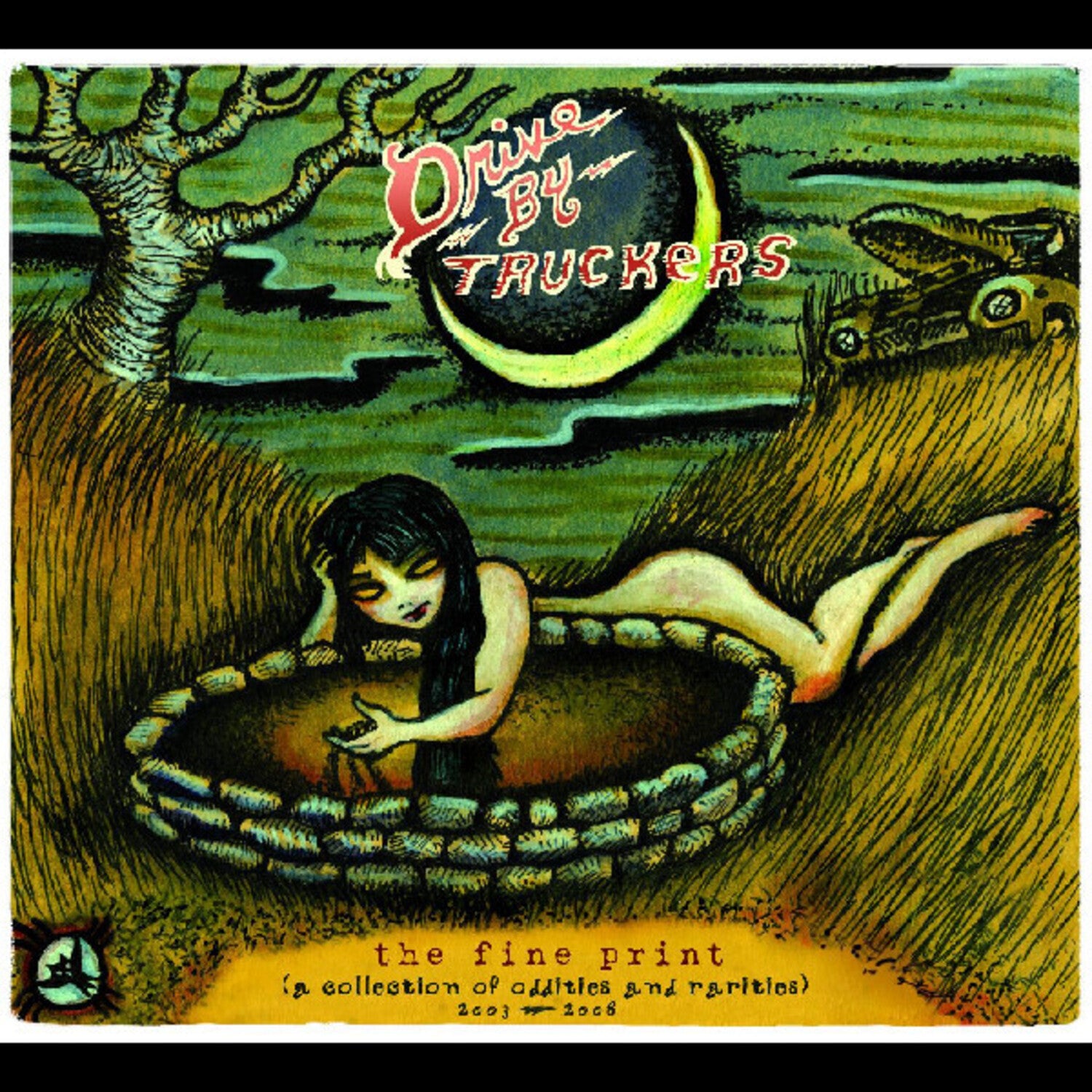 Drive-By Truckers - The Fine Print 2xLP (Blue Vinyl)