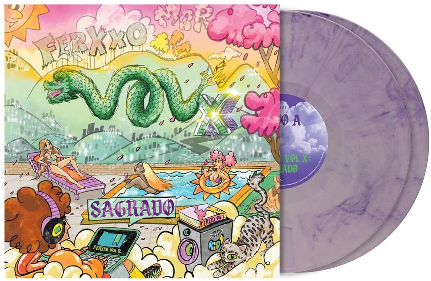 Feid - FERXXO VOL X: Sagrado 2xLP (Purple Vinyl)