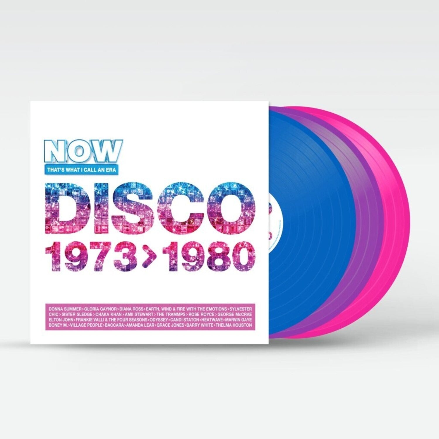 Now That's What I Call an Era-Disco: 1973-1980 - Now That's What I Call An Era - Disco: 1973-1980 / Various - Blue, Violet & Pink Colored Vinyl 3xLP (Blue Vinyl)