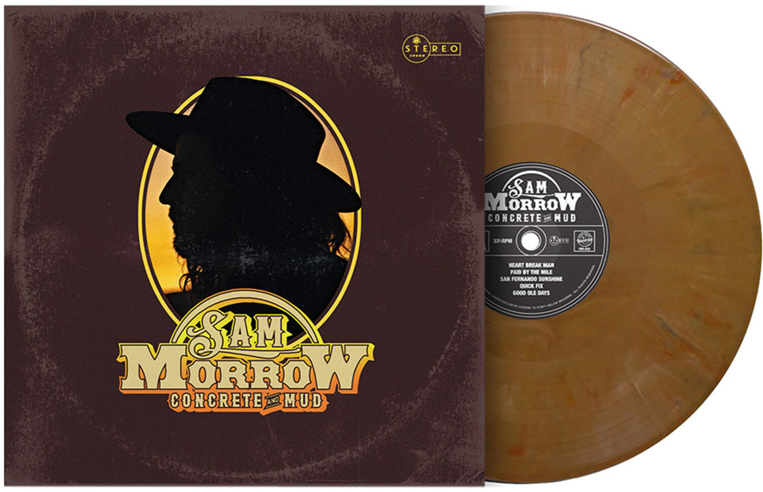 Sam Morrow - Concrete and Mud (Gold Vinyl)
