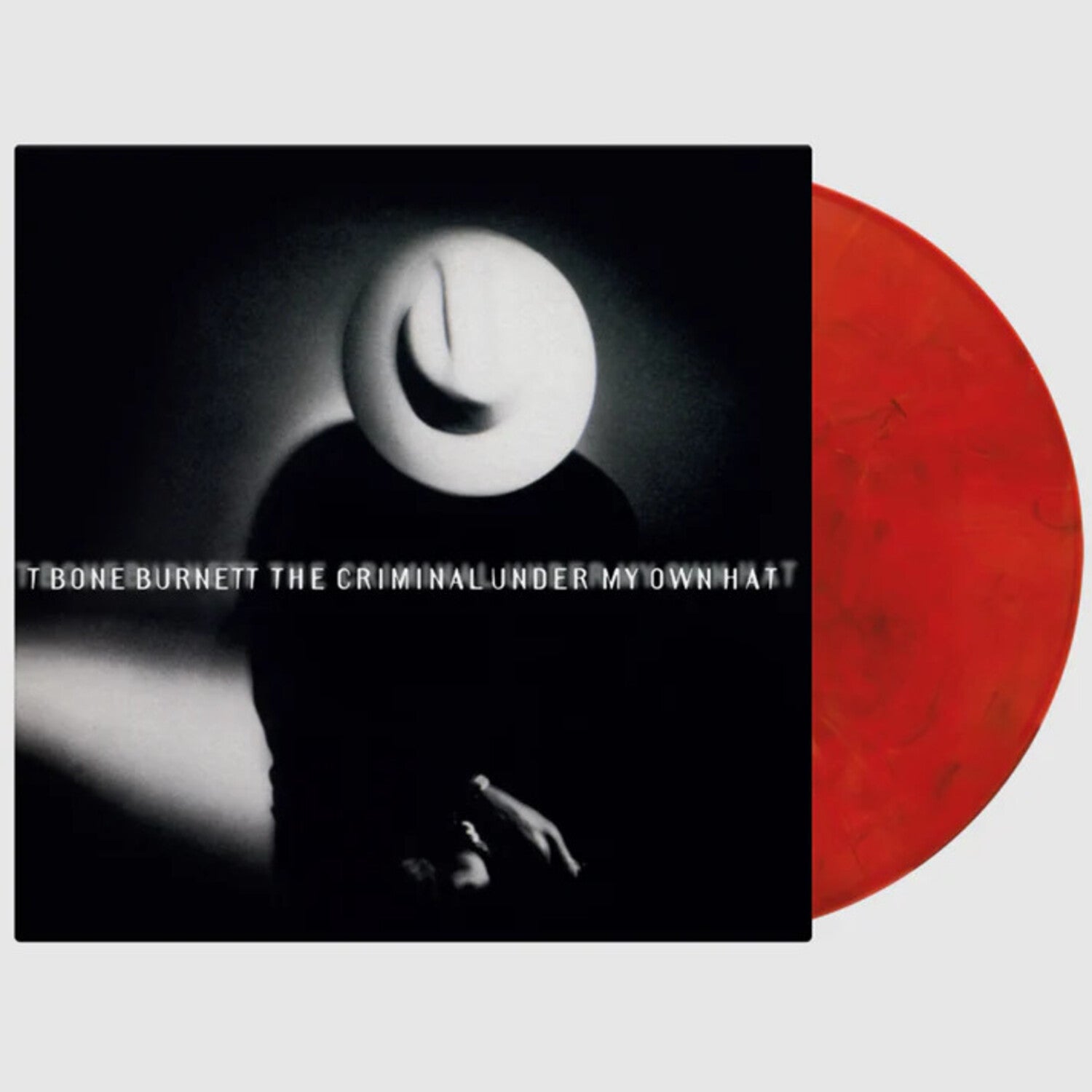 T-Bone Burnett - Criminal Under My Own Hat - Limited 180-Gram Red, Black & White Marble Colored Vinyl (Red Vinyl)