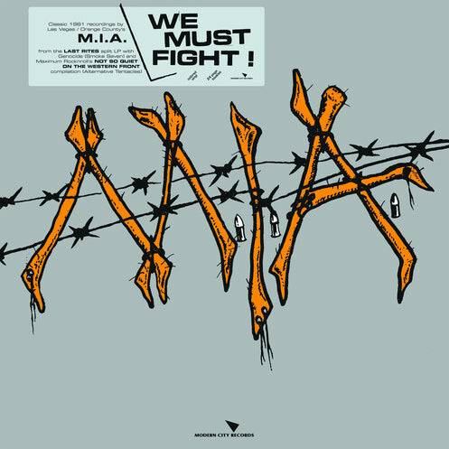 M.I.A. - We Must Fight - Hand-screened Cover Version