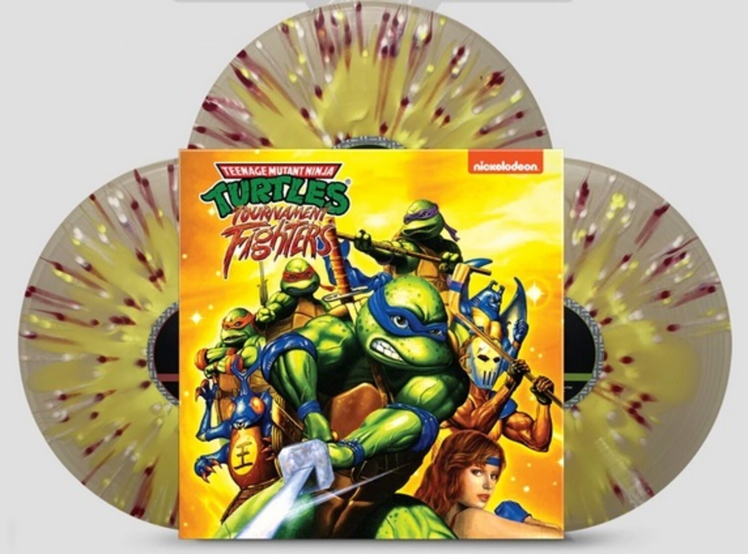 Teenage Mutant Ninja Turtles Tournament - O.S.T. - Teenage Mutant Ninja Turtles Tournament Fighters (Orginal Sountrack) 3xLP (Splatter Vinyl)