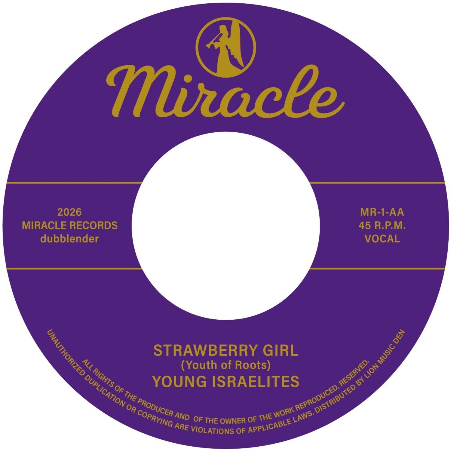 Young Israelites - Strawberry Girl b/w Stay By My Side