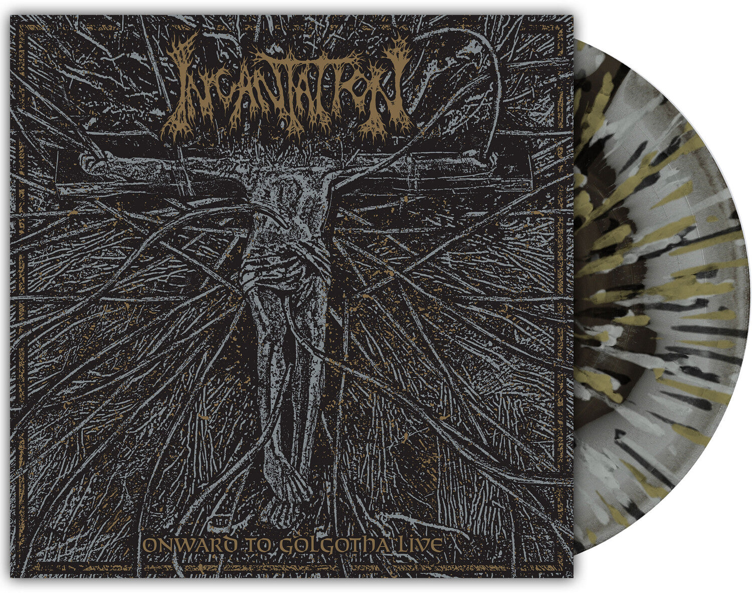 Incantation - Onward To Golgotha Live 2xLP (Splatter Vinyl)
