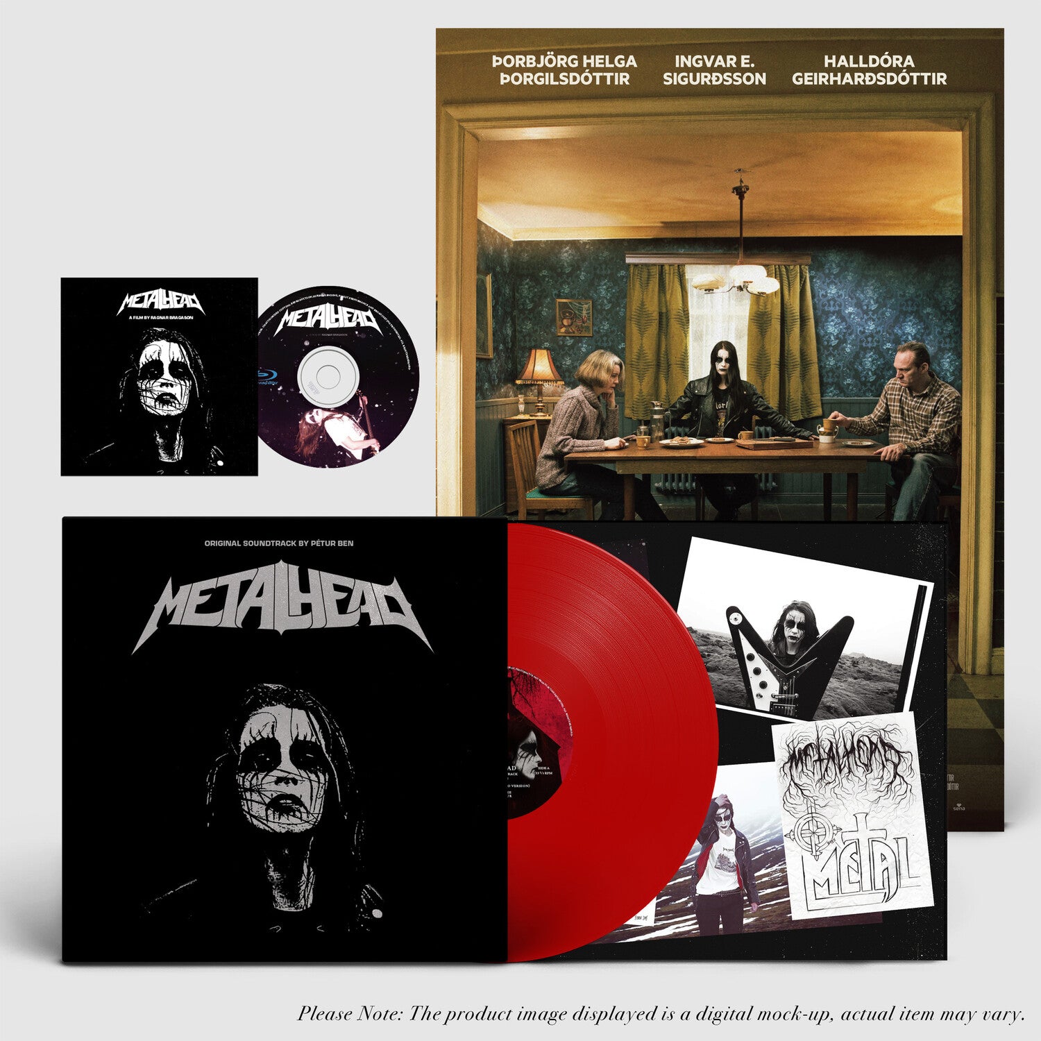 Petur Ben - Metalhead (Original Soundtrack) 2xLP (Red Vinyl)