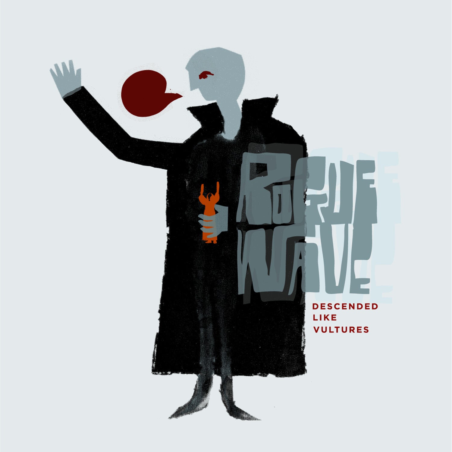 Rogue Wave - Descended Like Vultures - Clear Pink (Clear Vinyl)