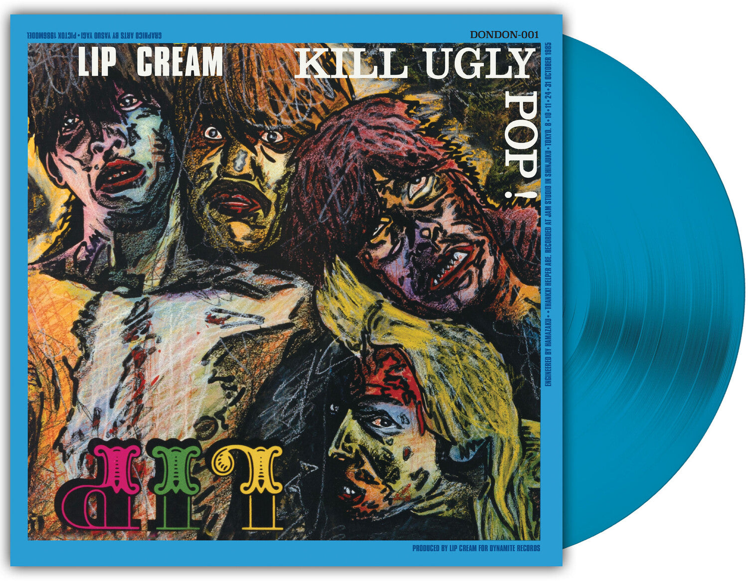 Lip Cream - Kill Ugly Pop (Blue Vinyl)