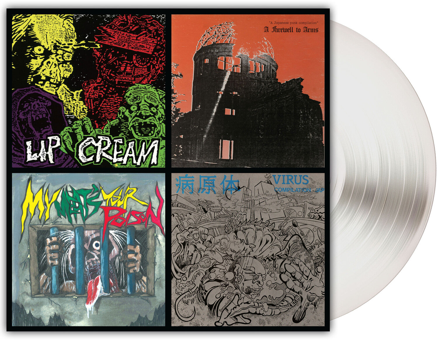 Lip Cream - Thrash Til Death (Clear Vinyl)