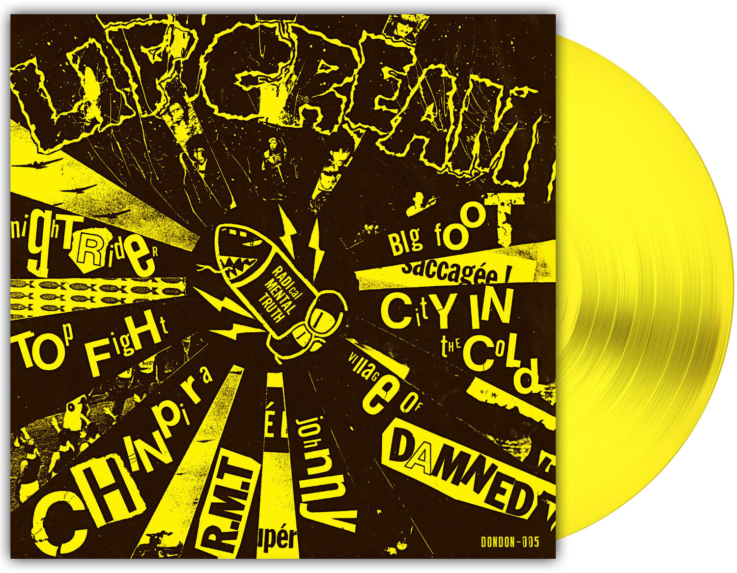 Lip Cream - Big Foot Cassette (Yellow Vinyl)