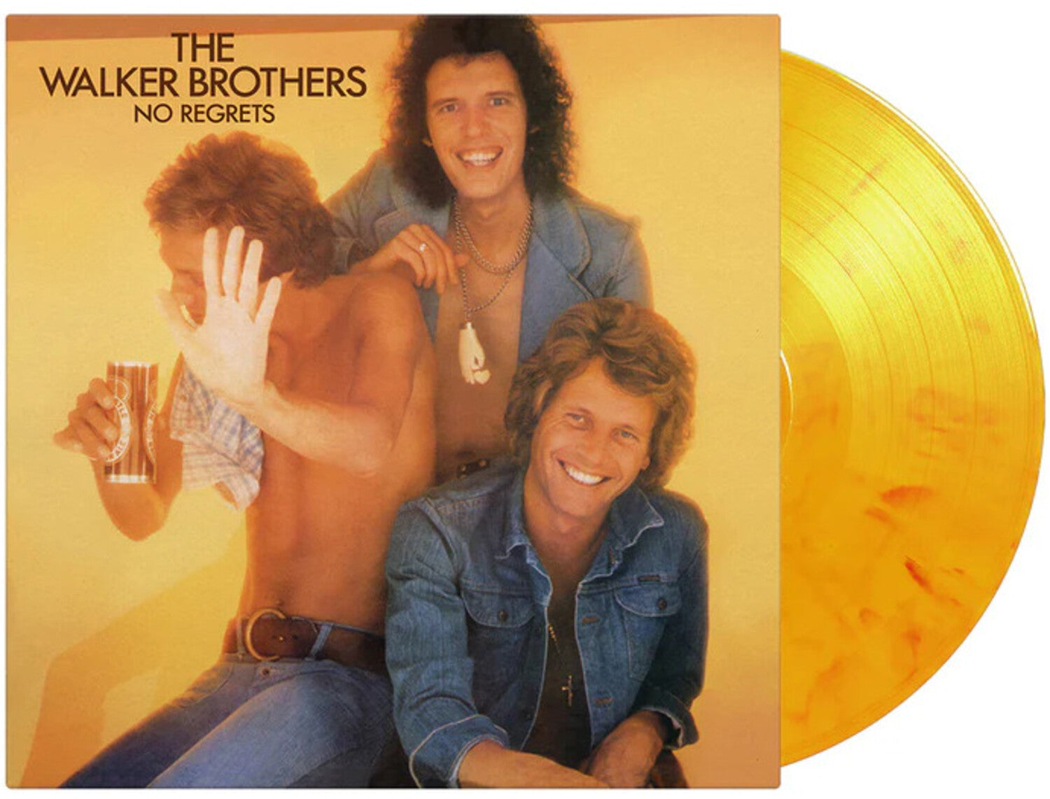 Walker Brothers - No Regrets - Limited 180-Gram Yellow, Red & Orange Marble Colored Vinyl (Yellow Vinyl)