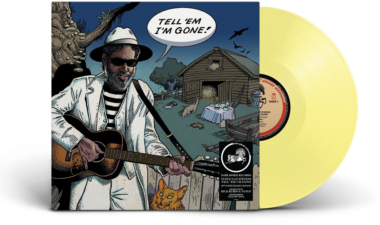 Cat ( Yusuf ) Stevens - Tell 'em I'm Gone (Yellow Vinyl)