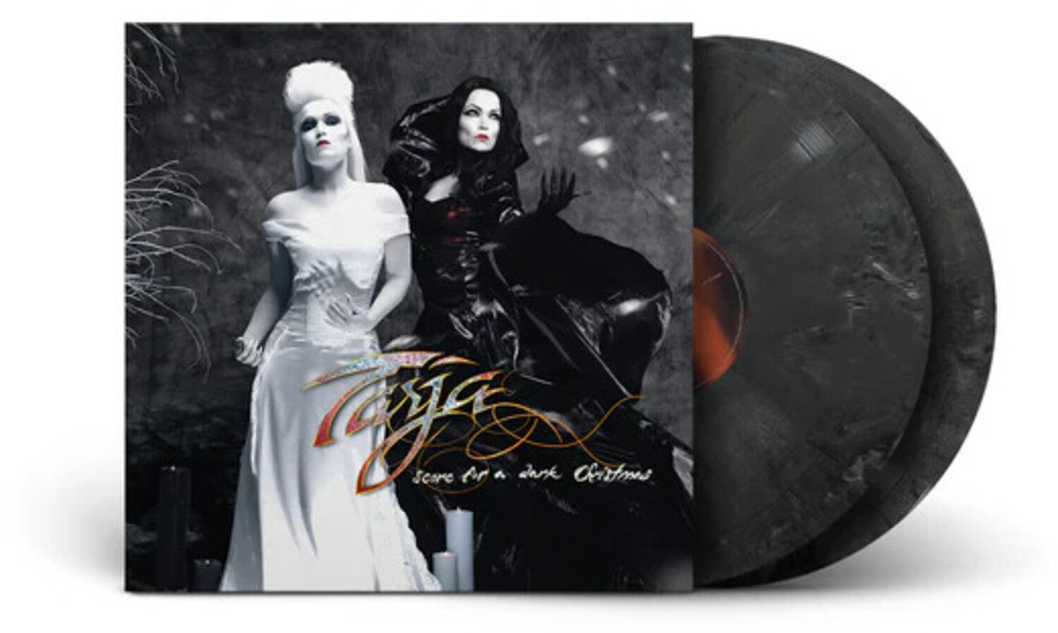 Tarja - Score For A Dark Christmas - 180-Gram Opaque White & Black Marble Colored Vinyl 2xLP (White Vinyl)
