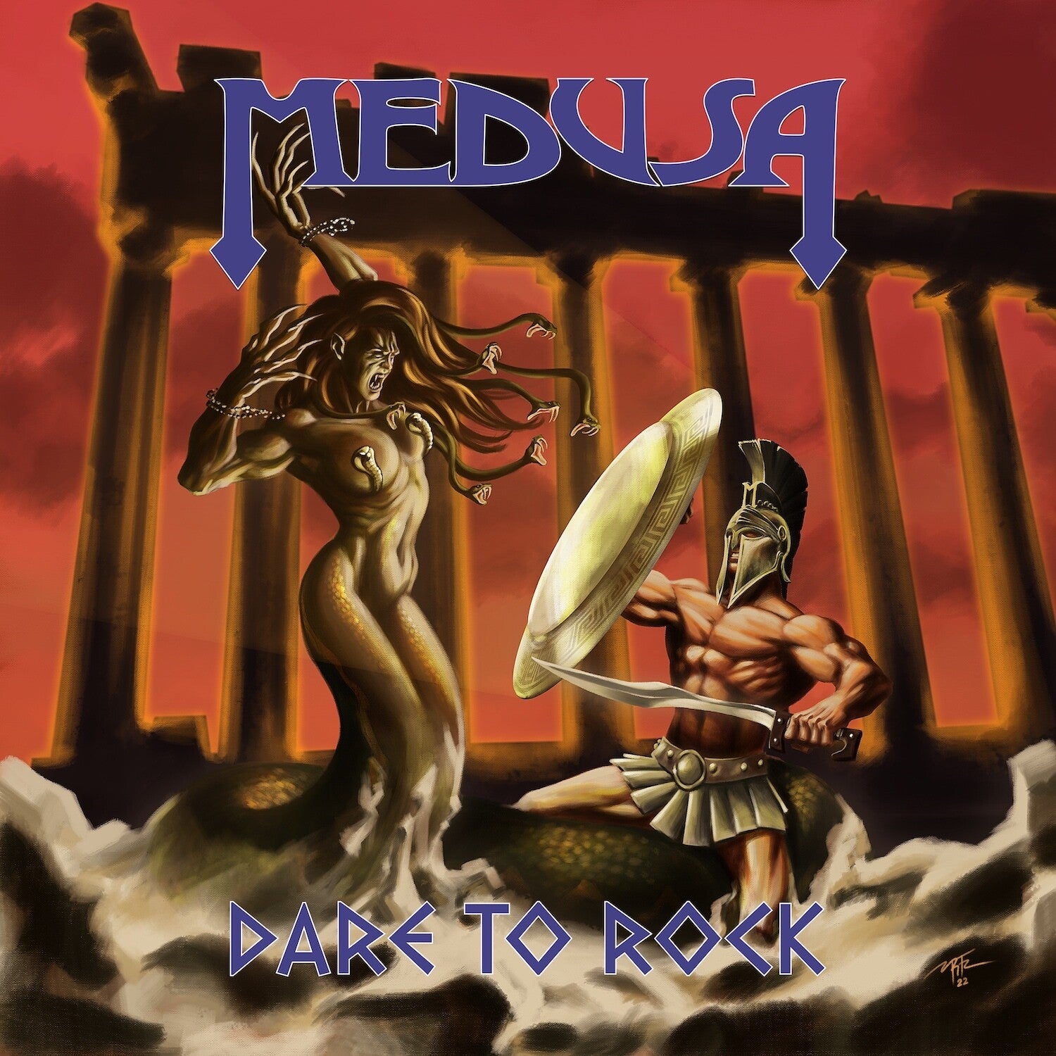 Medusa - Dare to Rock - Golden (Gold Vinyl)