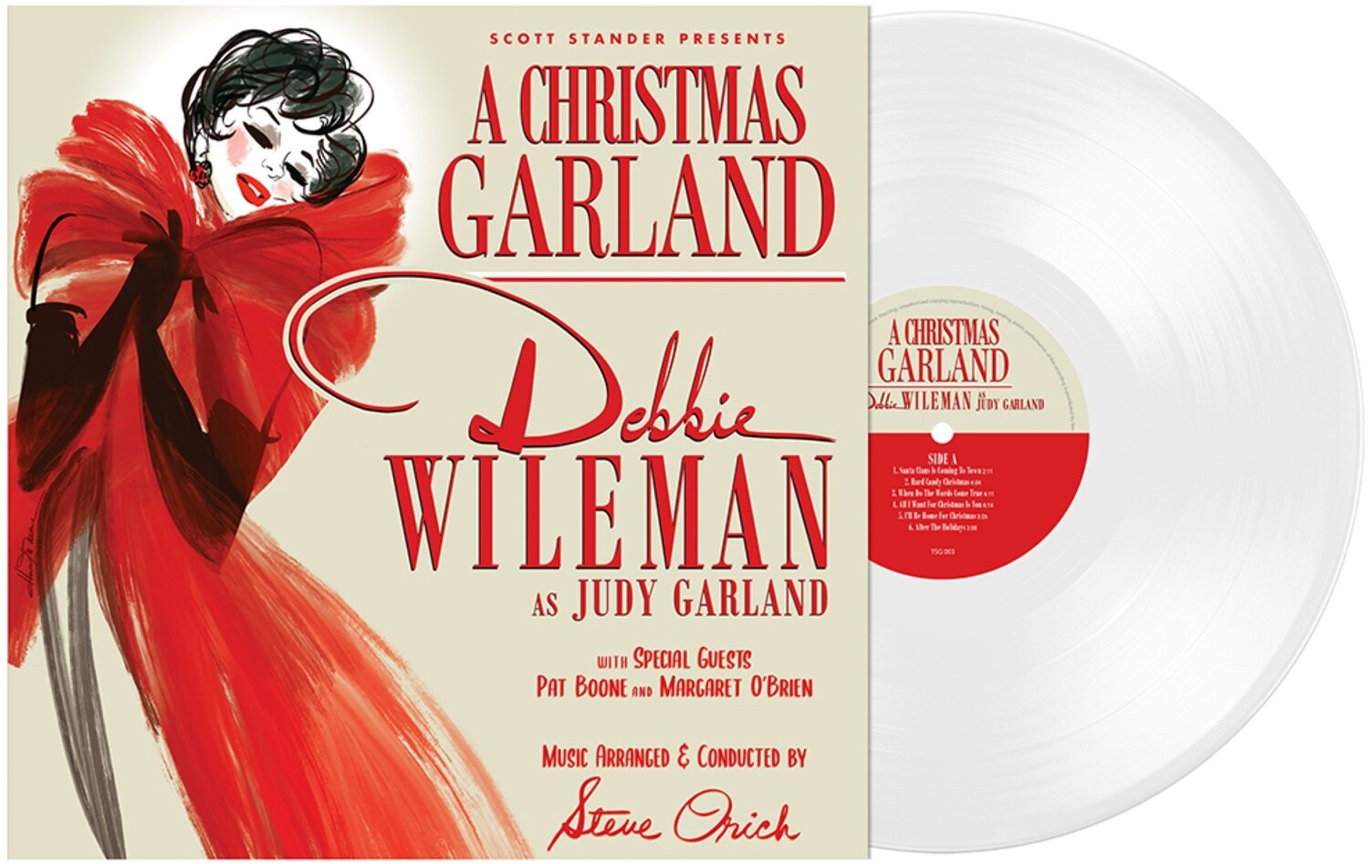 Debbie Wileman - A Christmas Garland Debbie Wileman as Judy Garland (White Vinyl)