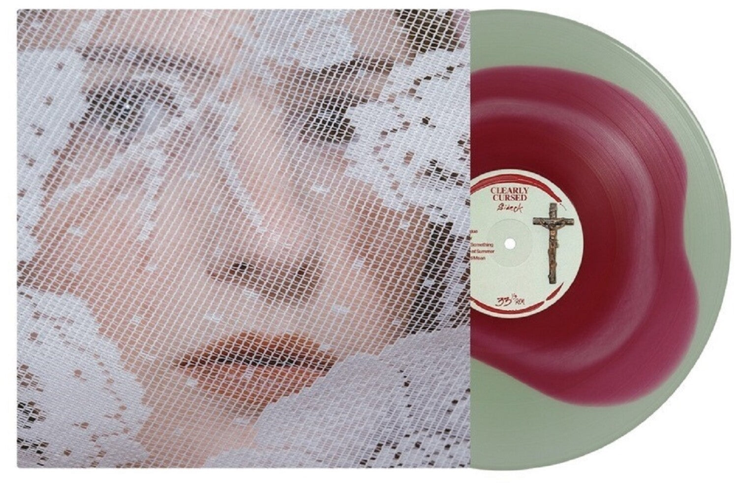 Pony - Clearly Cursed - Red/Milky Clear (Clear Vinyl)