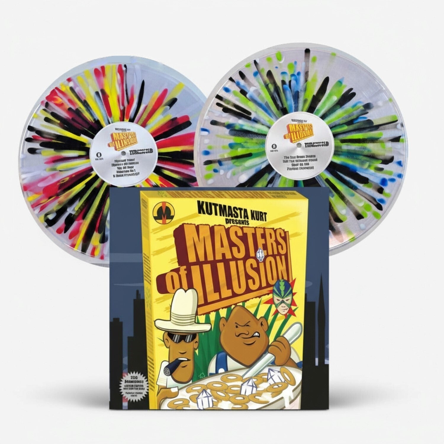 Kutmasta Kurt - Masters of Illusion 2xLP (Splatter Vinyl)