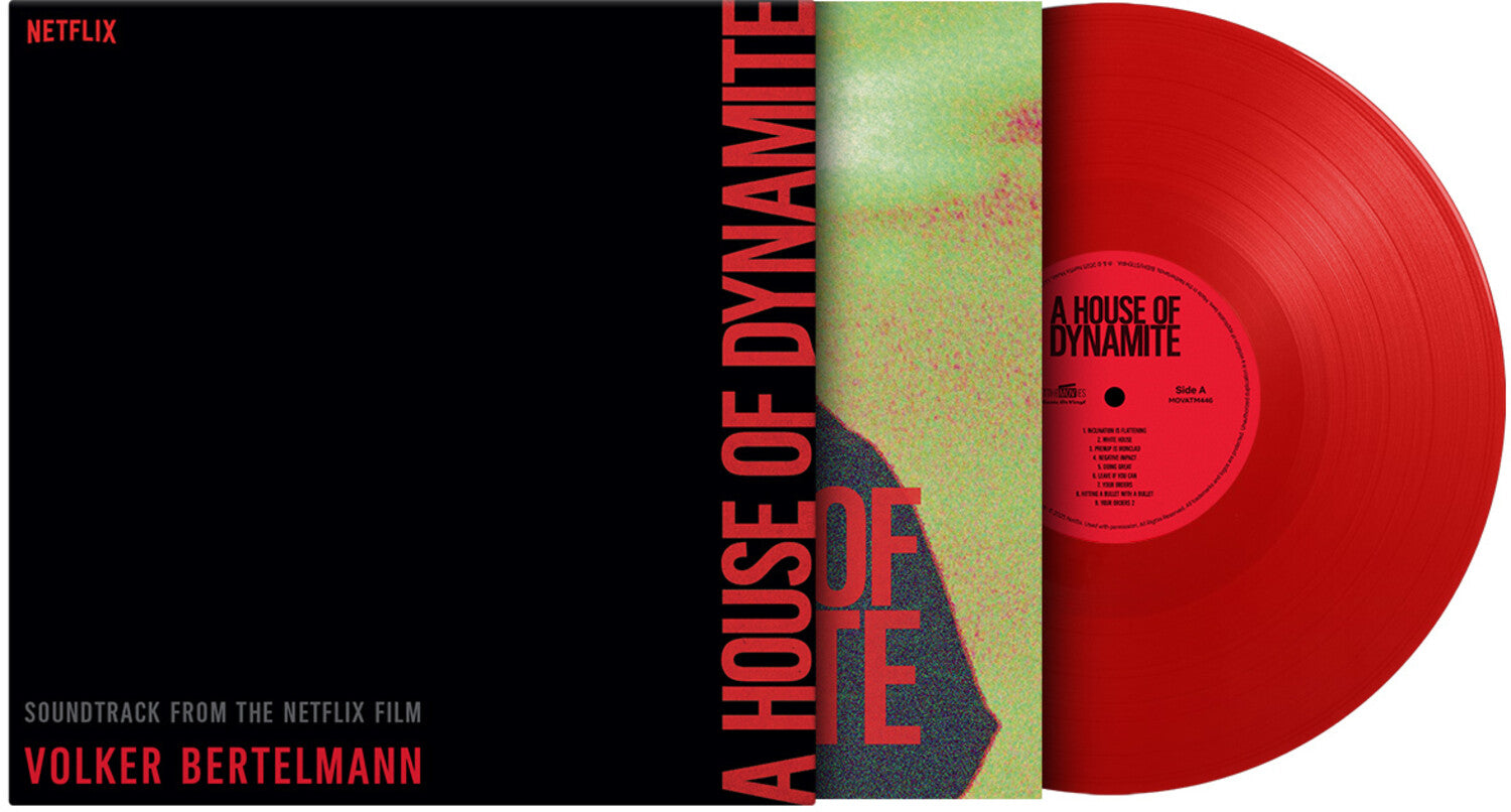 Volker Bertelmann - A House Of Dynamite (Original Soundtrack) (Red Vinyl)