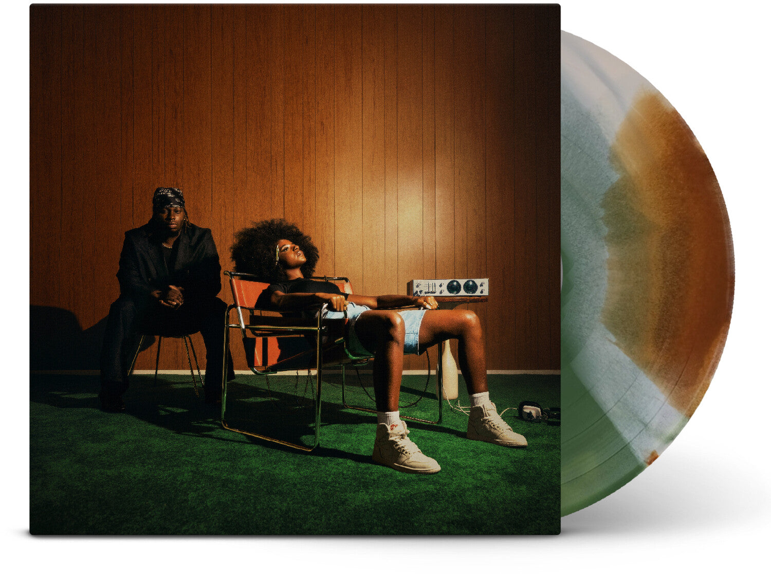 Blk Odyssy - Mood Control - Green/Brown/White (Green Vinyl)