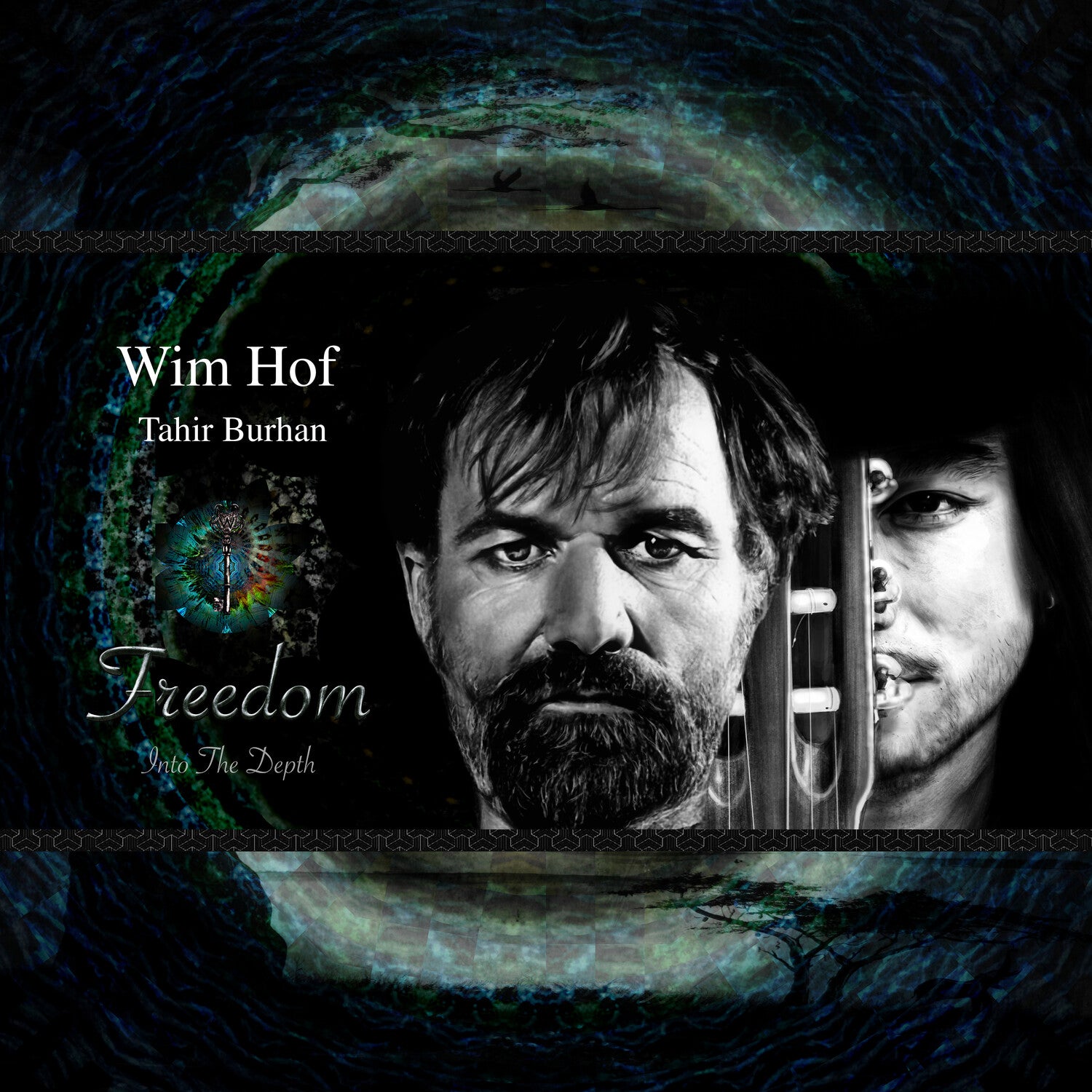 Wim Hof / Tahir Burham - Freedom Into the Depth - Green/Red 2xLP (Green Vinyl)