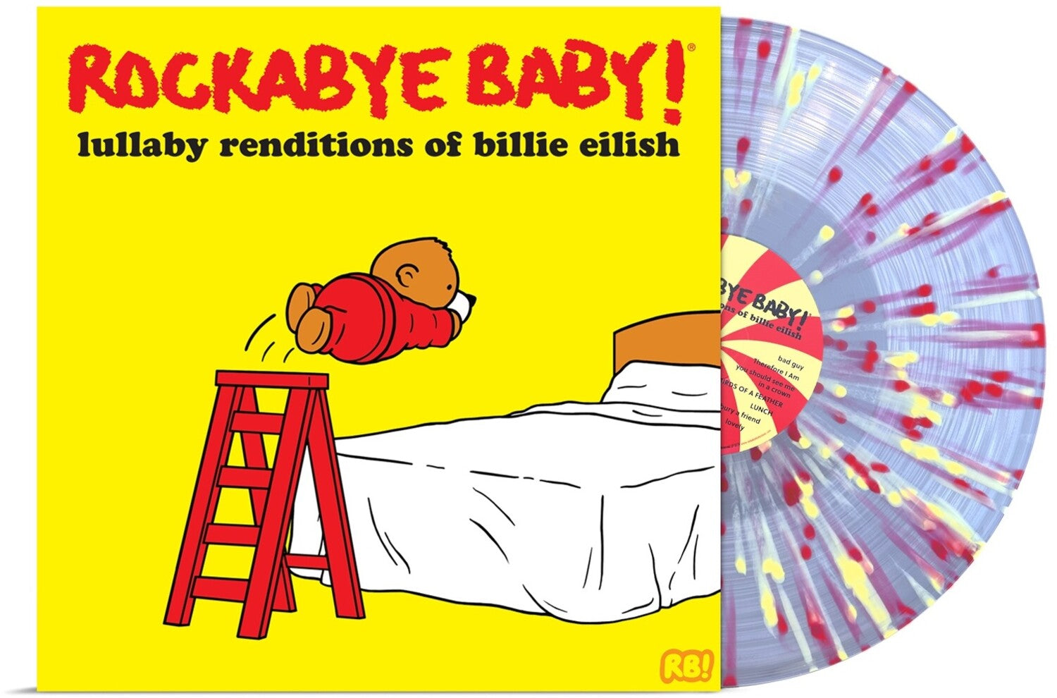 Rockabye Baby! - Lullaby Renditions Of Billie Eilish (Splatter Vinyl)