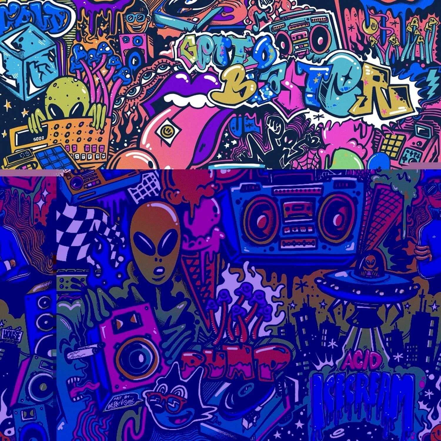Gettoblaster - Acid Ice Cream 2xLP