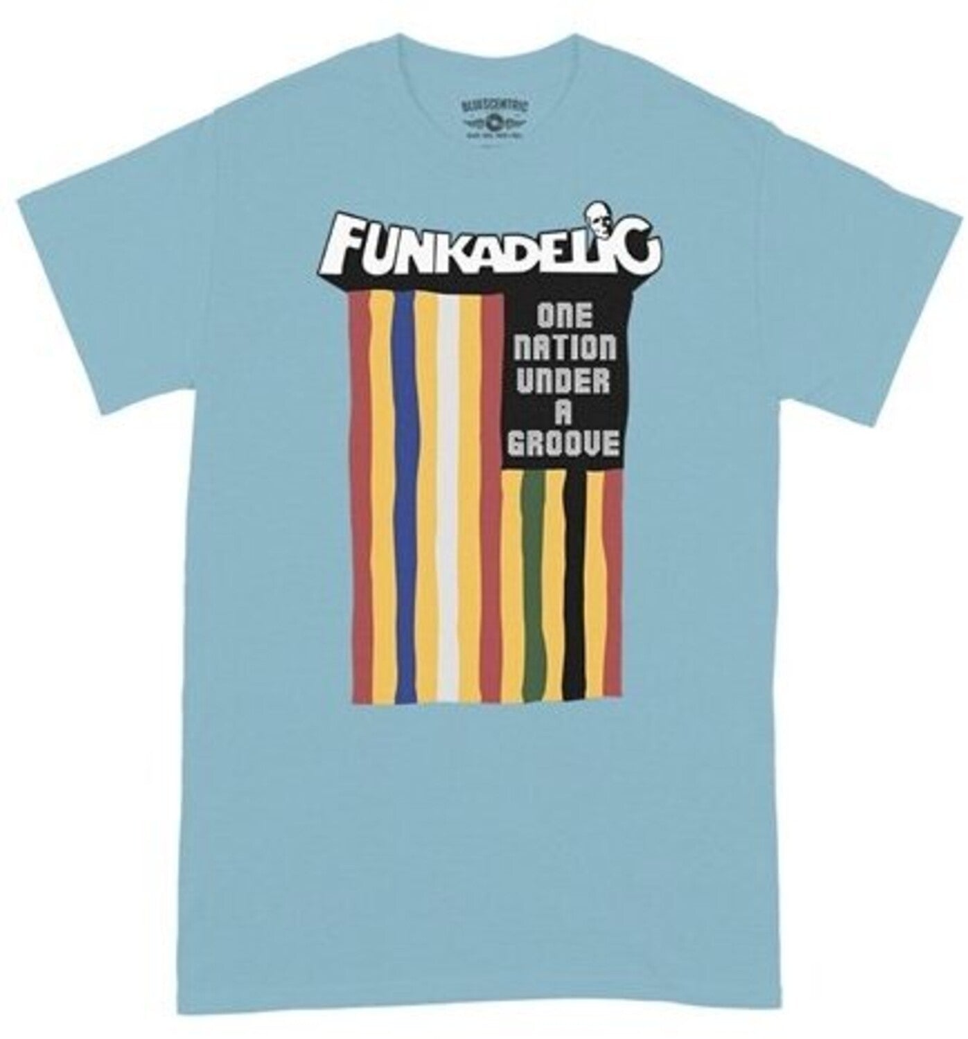 Funkadelic One Nation Under a Groove Flag Heavy Cotton T-Shirt