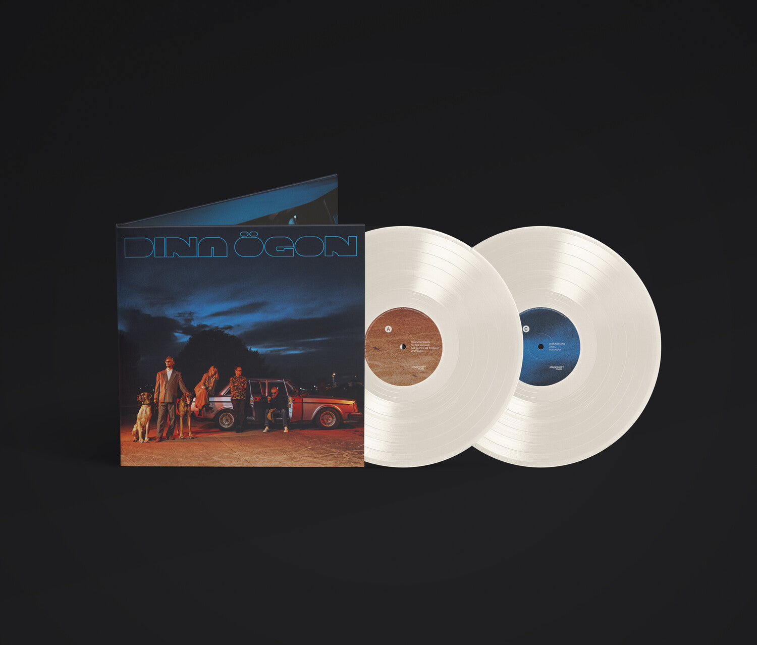 Dina Ogon - Manniskobarn 2xLP (Cream Vinyl)