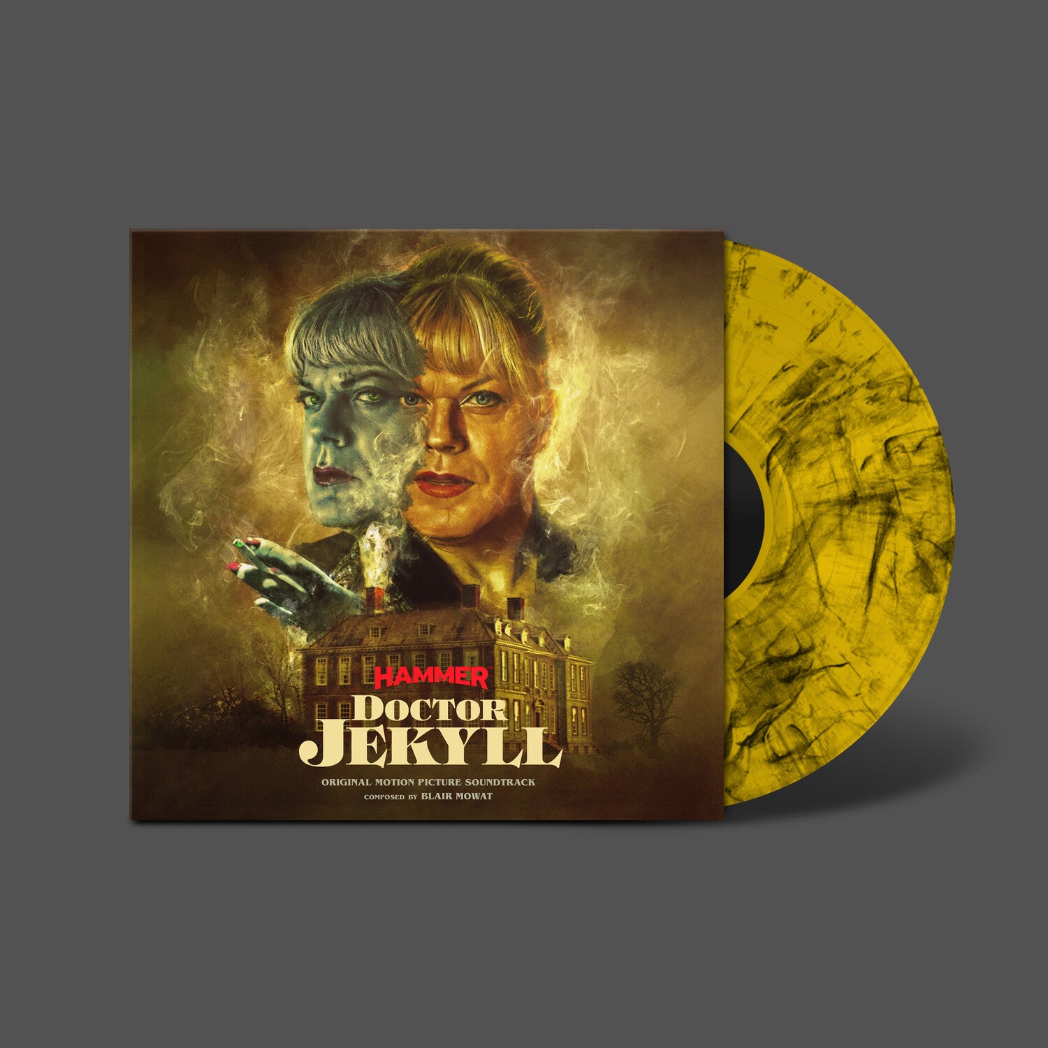 Blair Mowat - Doctor Jekyll (Original Soundtrack) - Gold & Black Marble Vinyl (Gold Vinyl)
